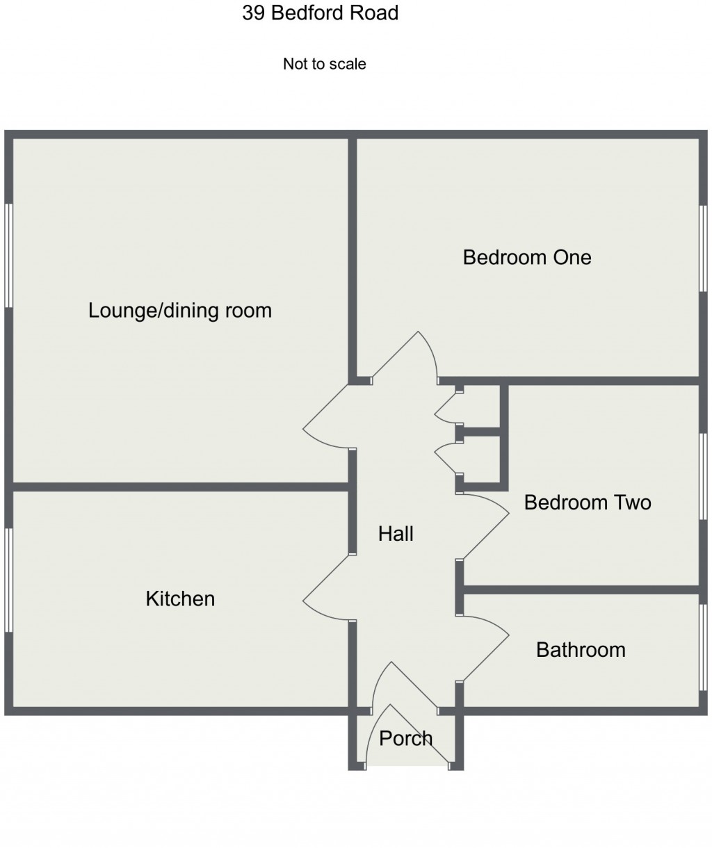 Floorplans For Bedford Road, Northampton