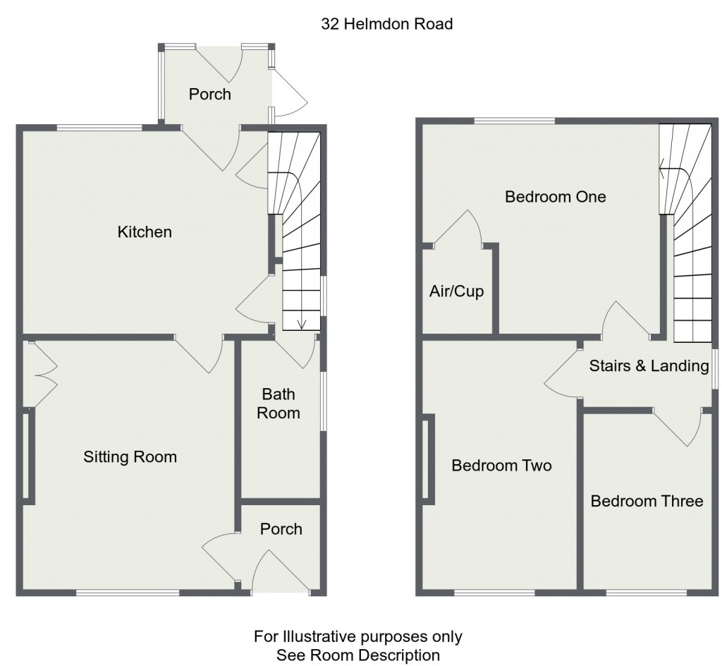 Floorplans For Helmdon Road, Wappenham