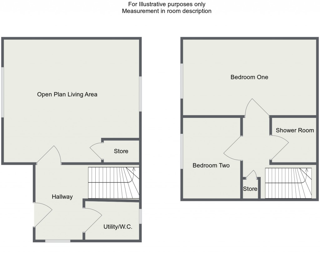 Floorplans For Dairy Cottage, Mill Lane, Westbury, Brackley