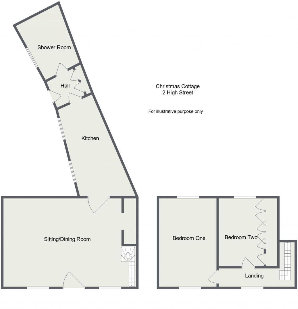 Floorplans For High Street, 2 High Street, Whittlebury, Towcester