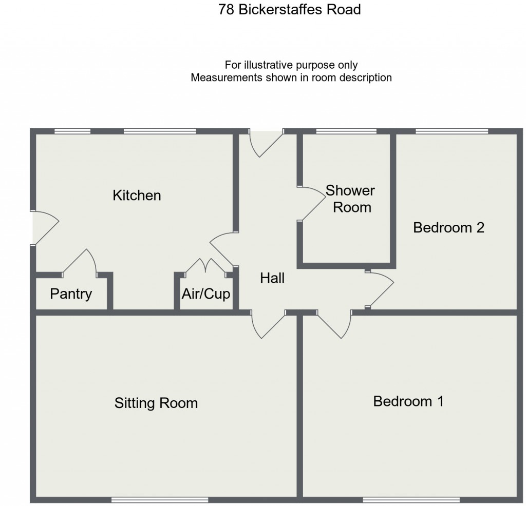 Floorplans For Bickerstaffes Road, Towcester