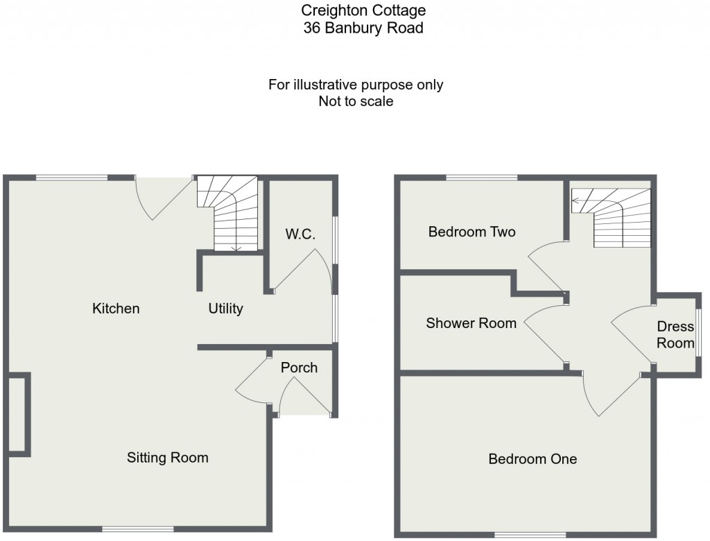 Floorplans For Banbury Road, 36 Banbury Road, Litchborough, Towcester