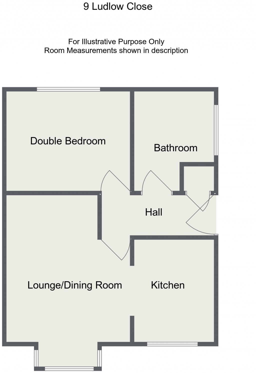 Floorplans For Ludlow Close, Southfields, Northampton