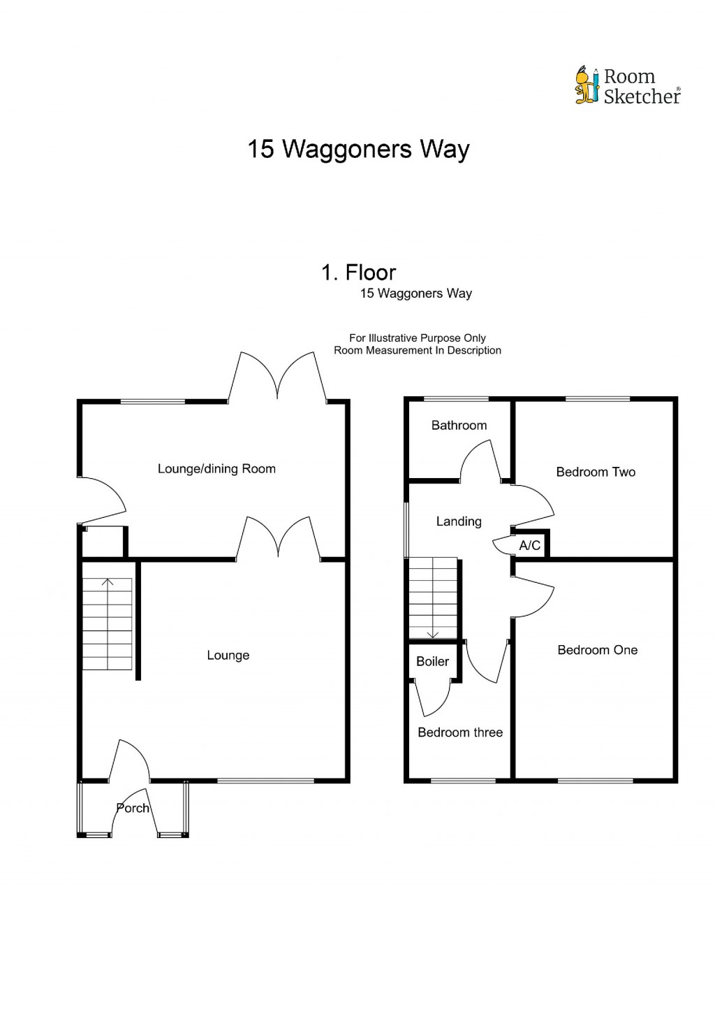 Floorplans For Waggoners Way, Bugbrooke, Northampton