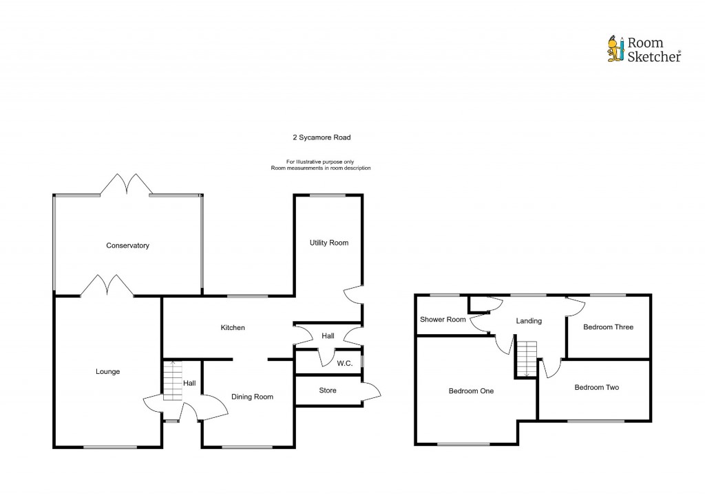 Floorplans For Sycamore Road, Greens Norton, Towcester